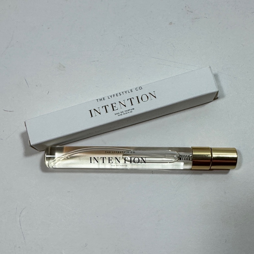 Intention Perfume with Gold Cap